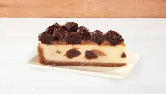 Cheesecake Brownie Caramel Cheesecake