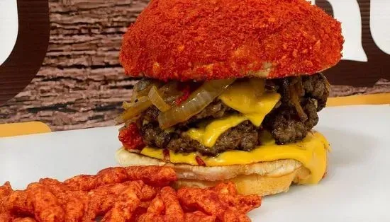 Flamin Hot Rodeo Burger- Single