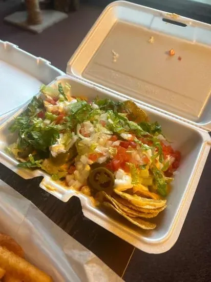 Meatless Nachos