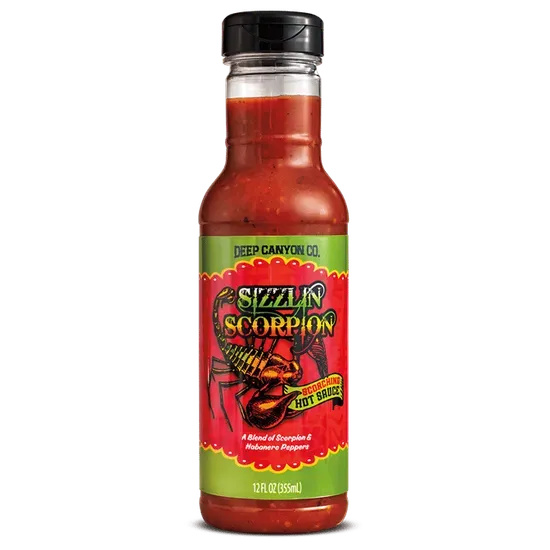 Long Deep Canyon Co. Sizzlin Scorpion Sauce