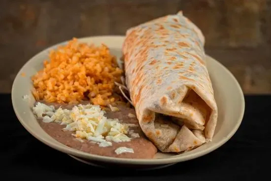 Jr Burrito Plate