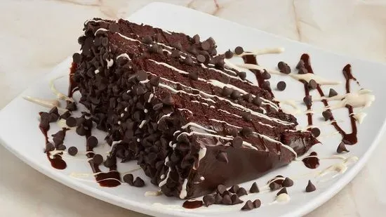 Double Chocolate Triple-Layer Cake