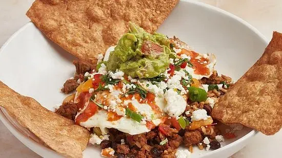 Organic Bison Huevos Rancheros 