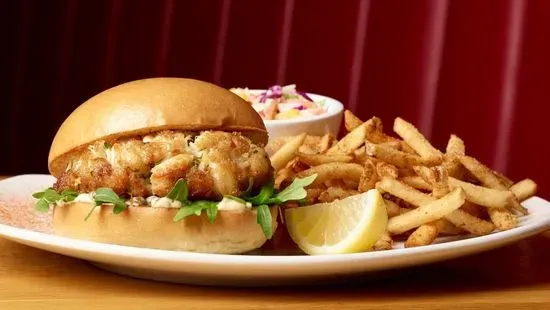 New! Crab Cake Sandwich