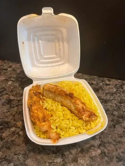 Girl Chicken Tenders with Rice