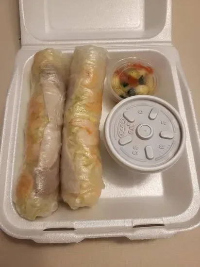 Fresh-made Spring Rolls