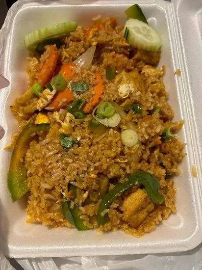 Red Curry Fried Rice