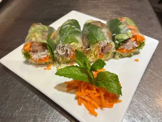 A10. Grilled Chicken Spring Rolls