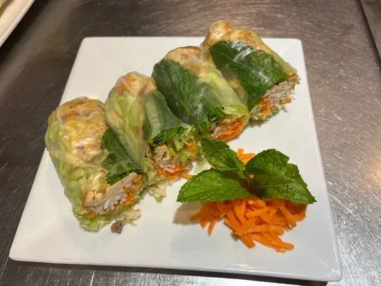 A7. Tofu Spring Rolls - GF Options Available