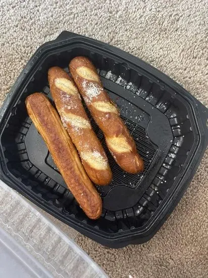 Warm Pretzel Logs