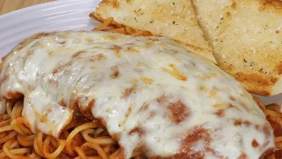 Chicken Parmesan (w/salad)