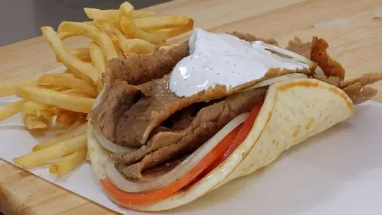 VM: Gyros Sandwich w/Fry