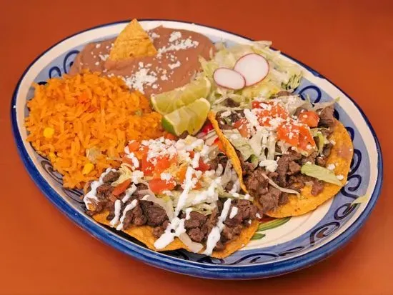 Tostada Dinner (2pc)