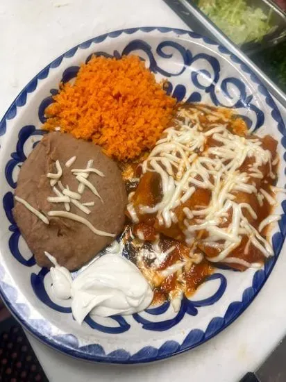 Enchiladas Rojas