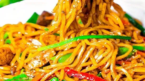 55. Chicken Lomein
