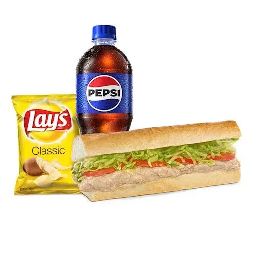 Tuna Sub, Chips & 20oz Beverage