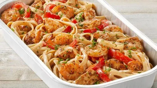 Cajun Shrimp & Chicken Pasta Party Tray