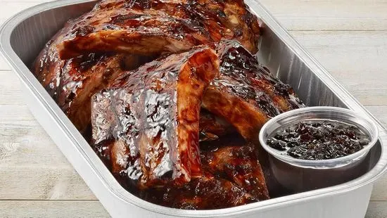 Whiskey-Glaze Ribs Party Tray