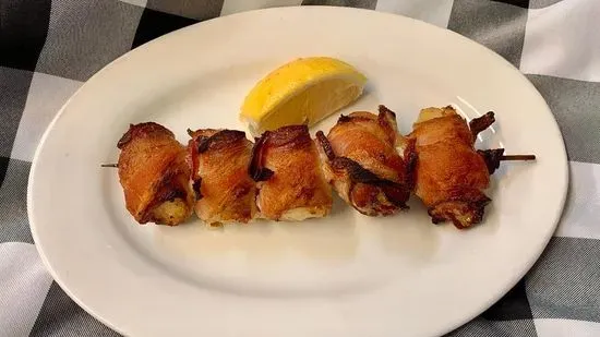 Scallops Wrapped in Bacon