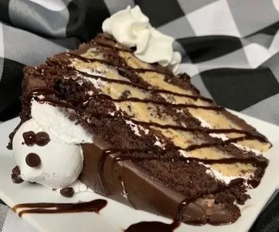 Marshmallow Chocolate Chip Cookie Dough Cake