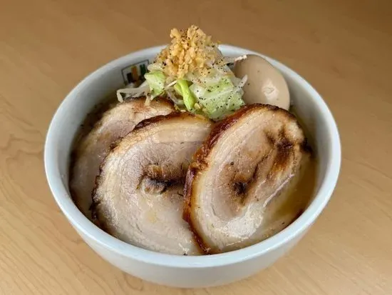 Deuxe Tonkotsu Ramen (Jiro Style)