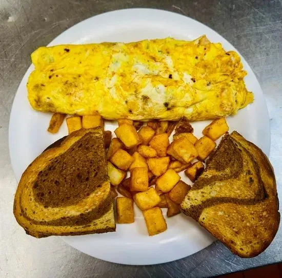 BUFFALO CHICKEN OMELET