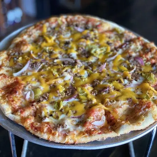 Green Chile Cheeseburger Pie