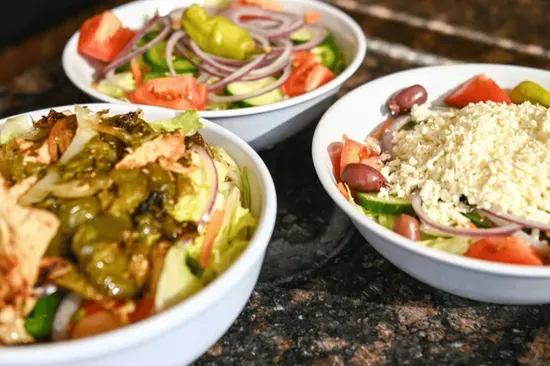 Garden Salad with Seafood