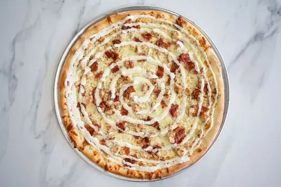 Chicken Bacon Ranch Pizza