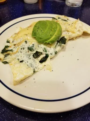 Spinach & Mushroom Omelette