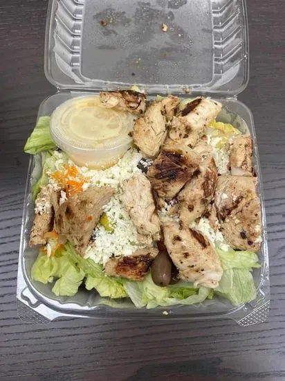 Grilled Chicken Greek Salad