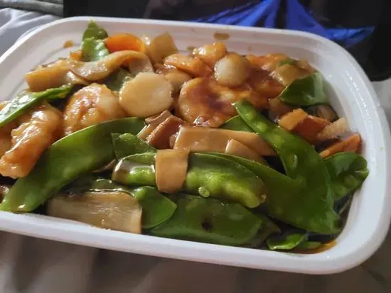Shrimp with Snow Peas雪豆虾