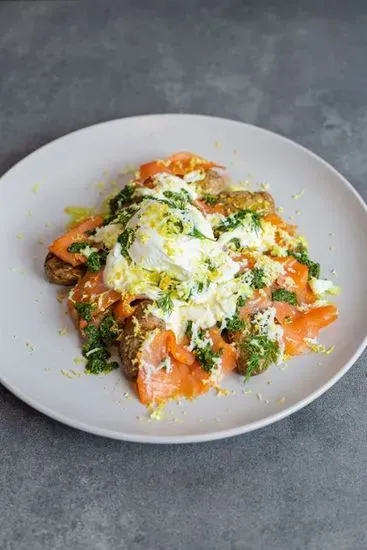 Heirloom Signature Smoked Salmon Breakfast