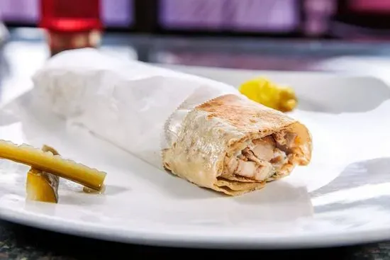 Chicken Shawarma Pita Wrap
