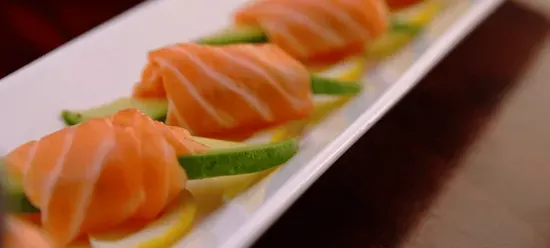 Salmon Avocado Sashimi