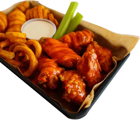 6 Wing Mix and Match Lunch