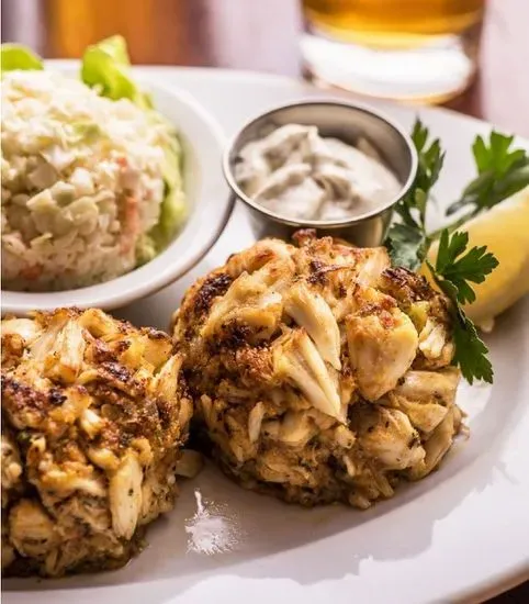 Double Crab Cake Entree-