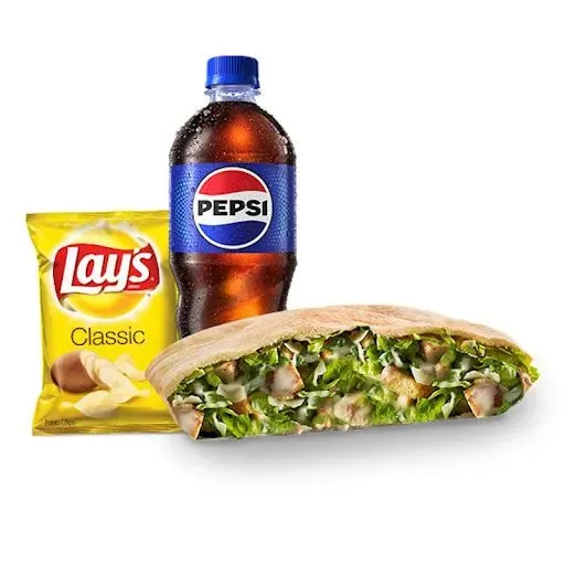 Chicken Caesar Pocket And 20oz Beverage