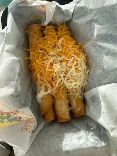 3 Rolled Tacos Cheese