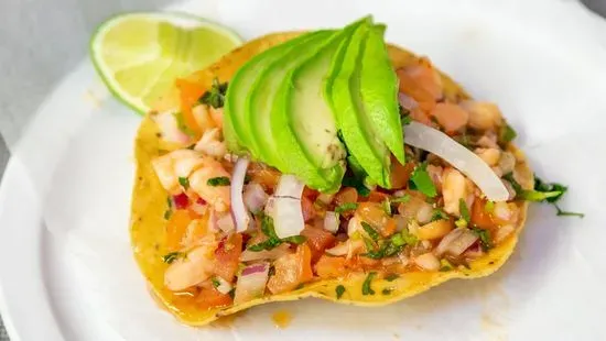 Tostada de Camarón