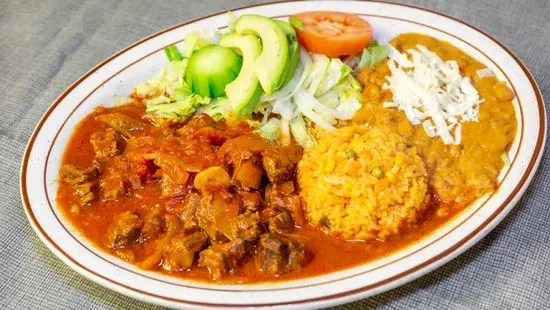 Bistec a La Mexicana