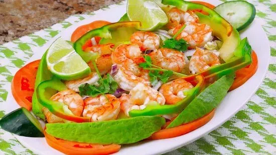 Grilled Shrimp Salad