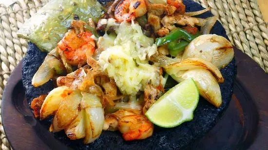 Molcajete Special with Shrimp