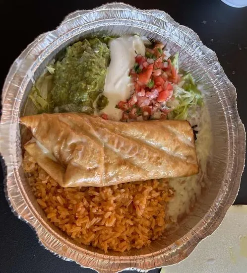 Lunch Chimichanga