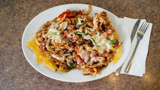 Lunch Nachos con Fajita