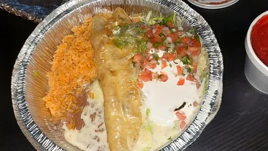 Shrimp Chimichanga