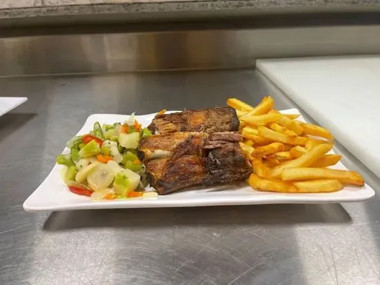 ½ Rack Grilled Spareribs