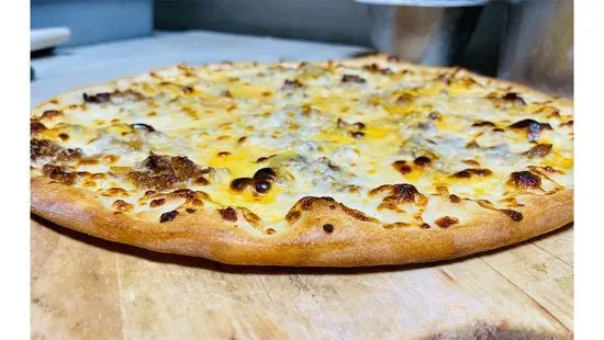 Steak and Cheese Pizza