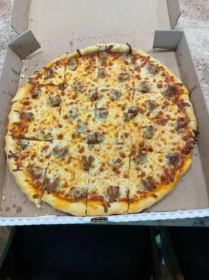 Cheese with 2 Toppings (Serves 2-3 
14")