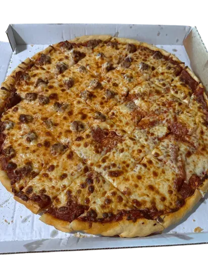 Cheese with 2 Toppings (Serves 4-5
18")